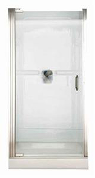 American Standard AM0301D.400.224 Euro Frameless Hinge Shower Doors - Oil Rubbed Bronze